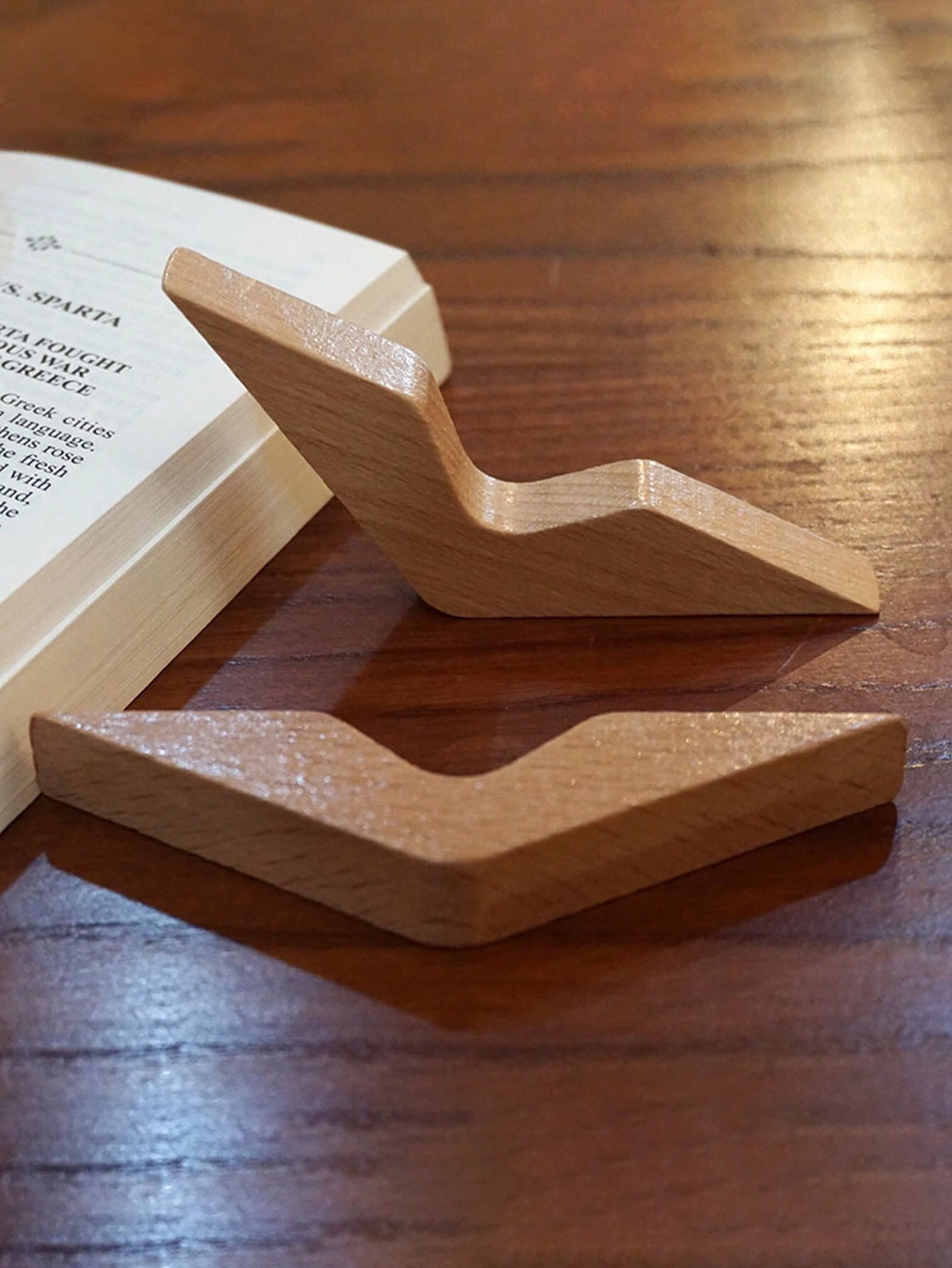Wooden Book Holder