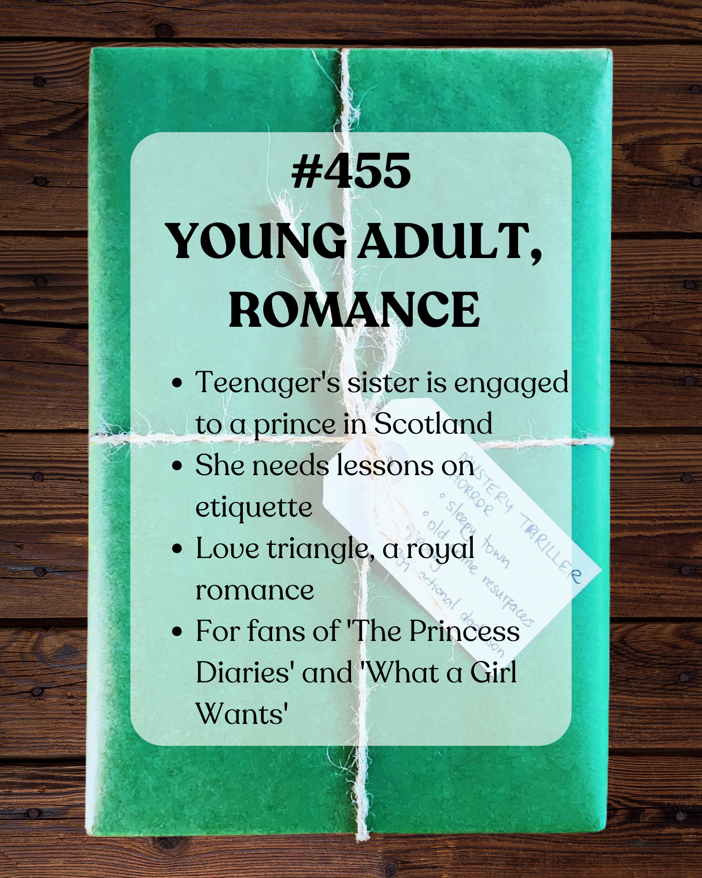Book 455 - Young Adult, Romance