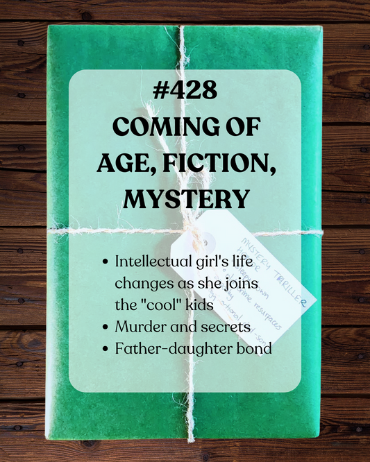 Book 428 - Coming of Age, Fiction, Mystery