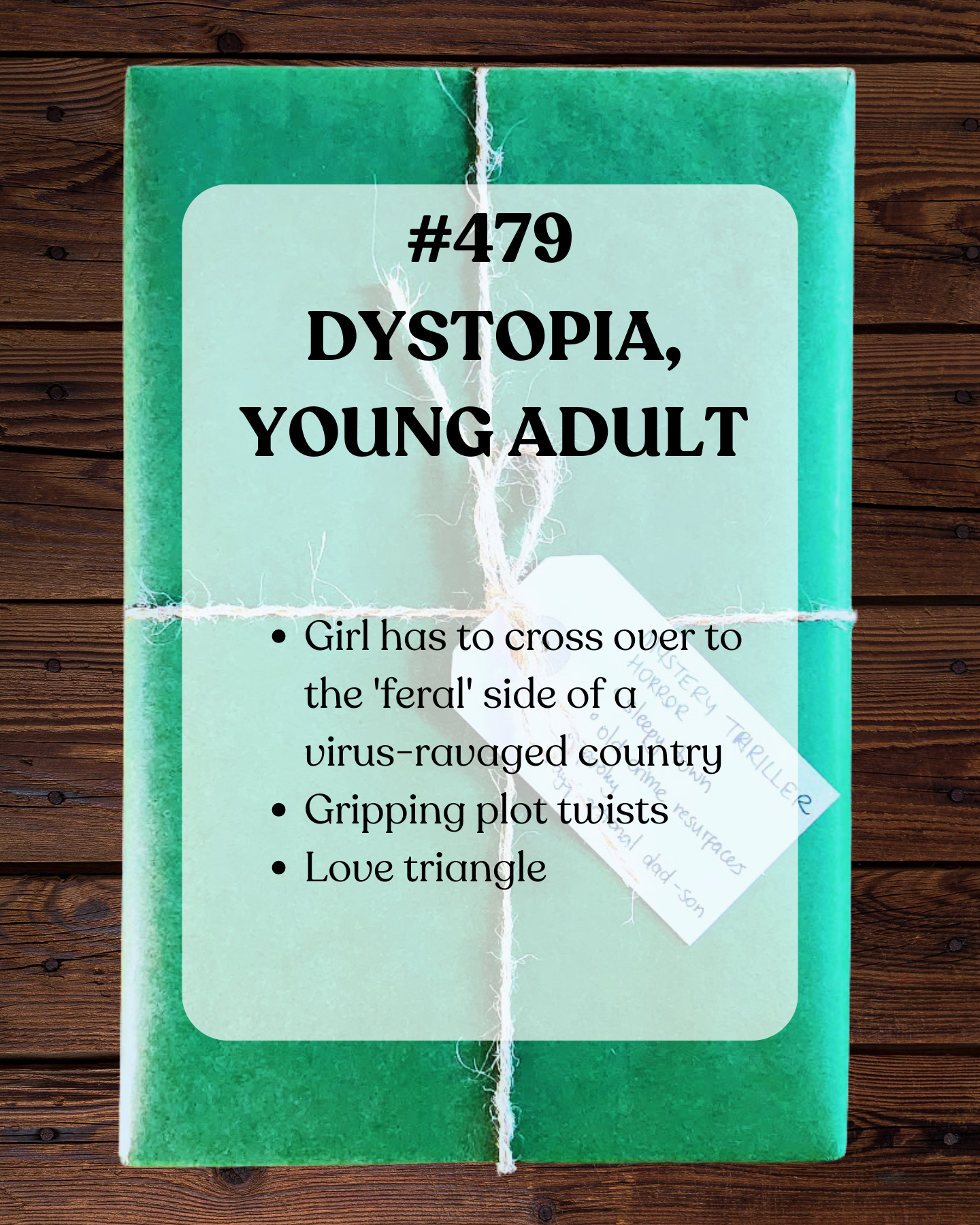 Book 479 - Dystopia, Young Adult