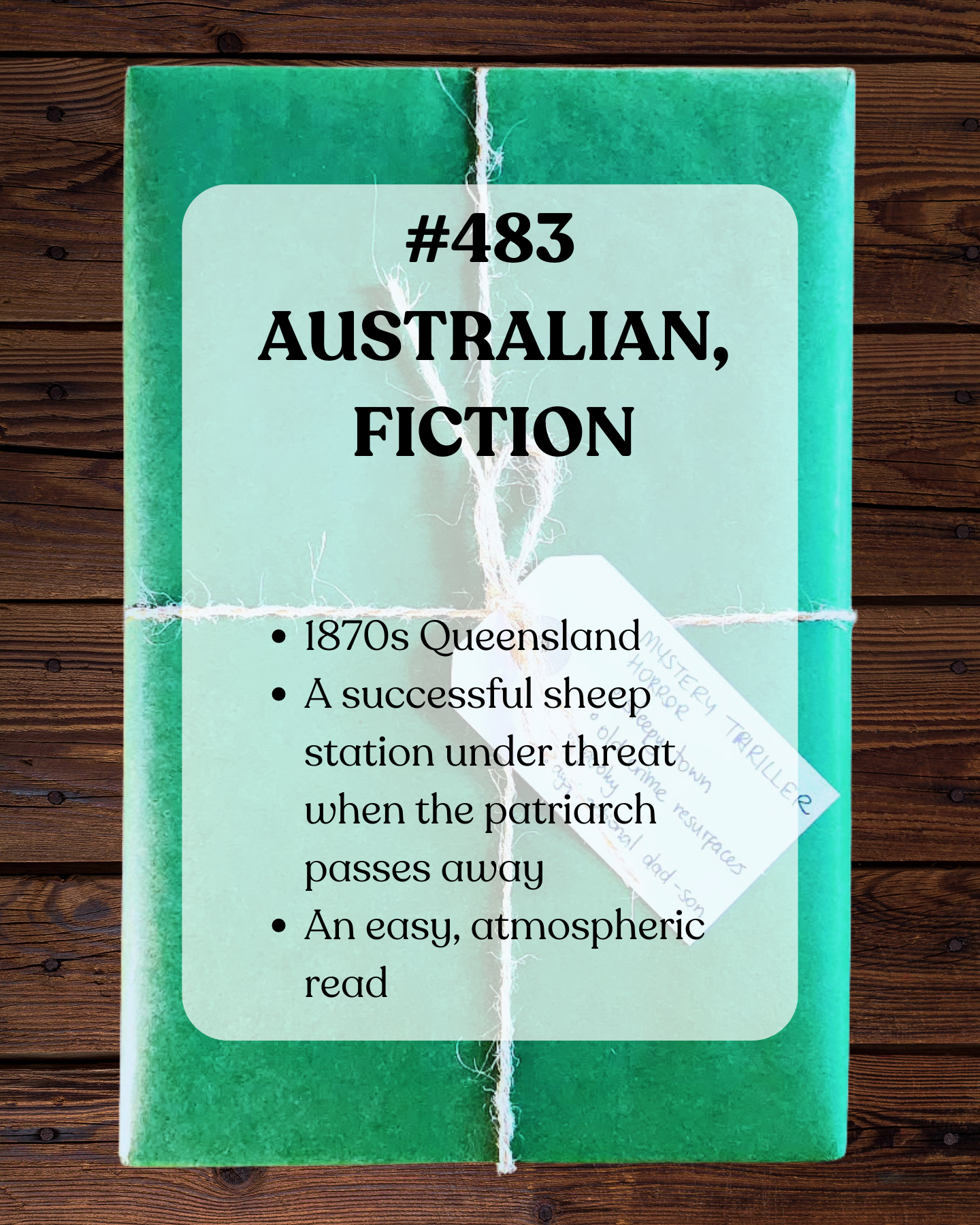 Book 483 - Australian, Fiction