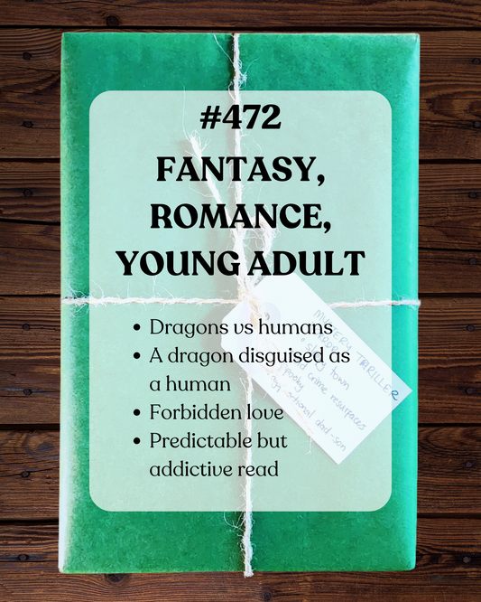 Book 472 - Fantasy, Romance, Young Adult