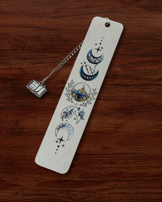 Velaris Brushed Steel Bookmark