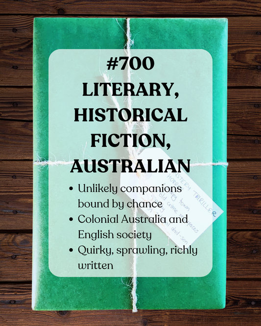 Book 700 - Literary Fiction, Historical Fiction, Australian