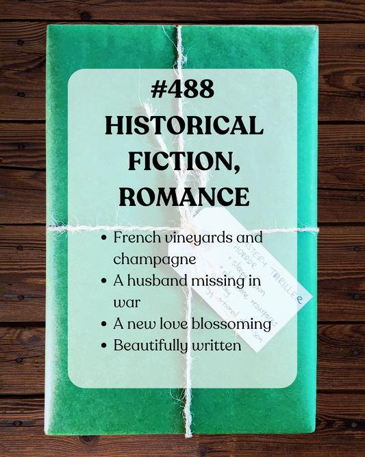 Book 488 - Historical Fiction, Romance