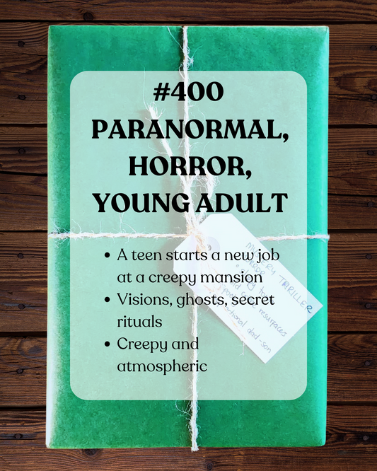 Book 400 - Paranormal, Horror, Young Adult