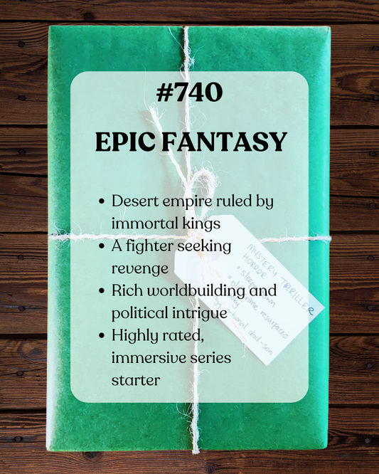 Book 740 - Epic Fantasy