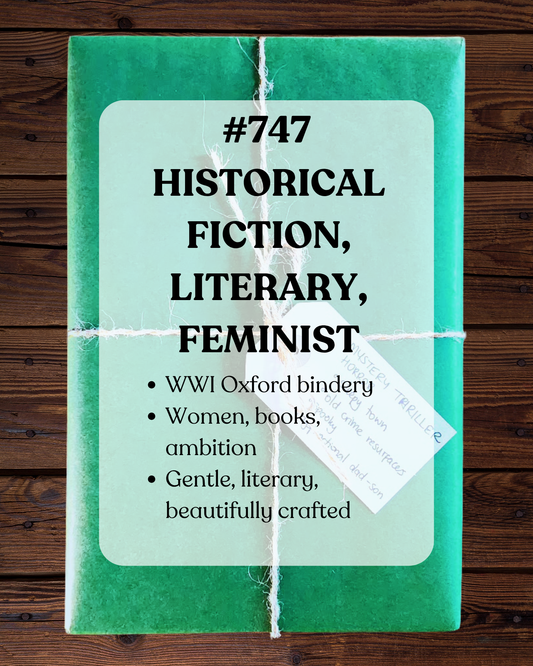 Book 747 - Historical Fiction, Literary Fiction, Feminist