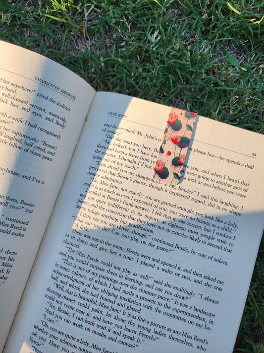 Floral Magnetic Bookmark