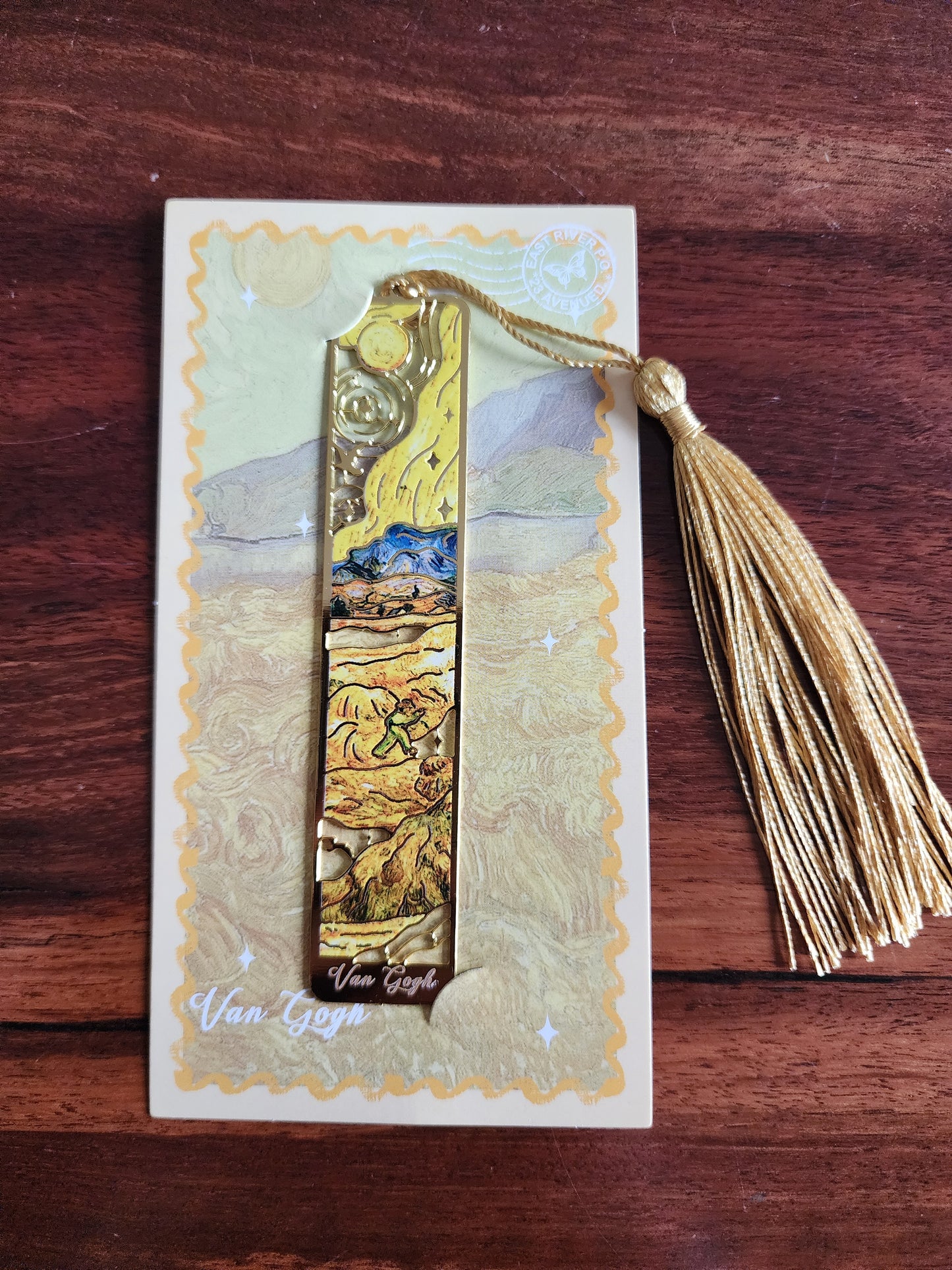 Painter's Series: Metal Bookmarks With Tassels