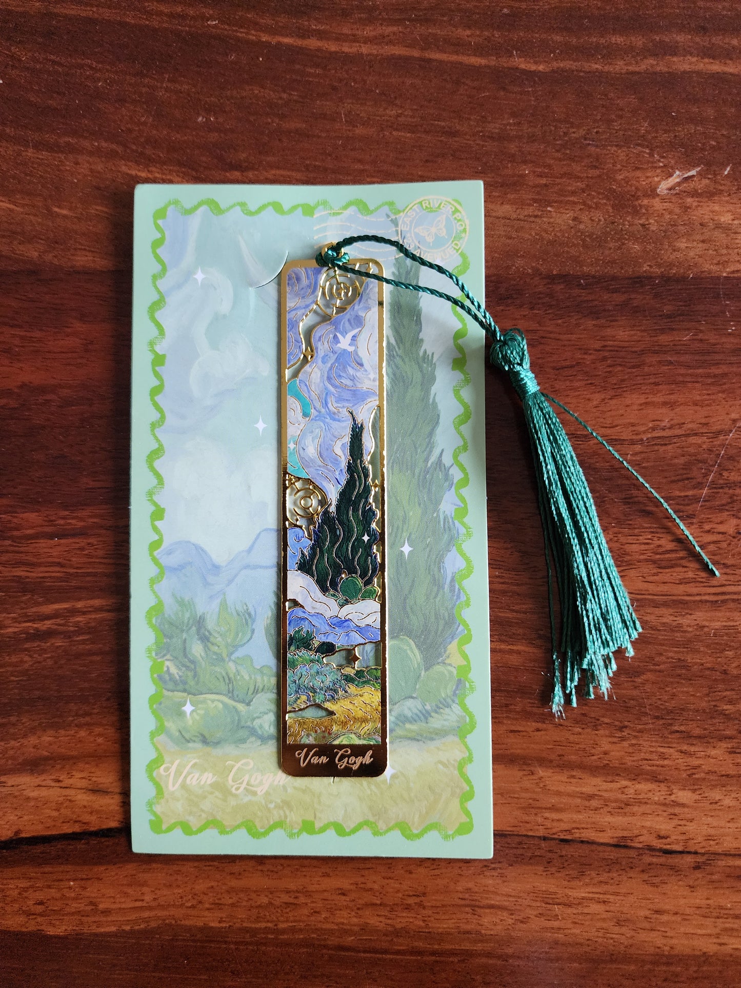 Painter's Series: Metal Bookmarks With Tassels