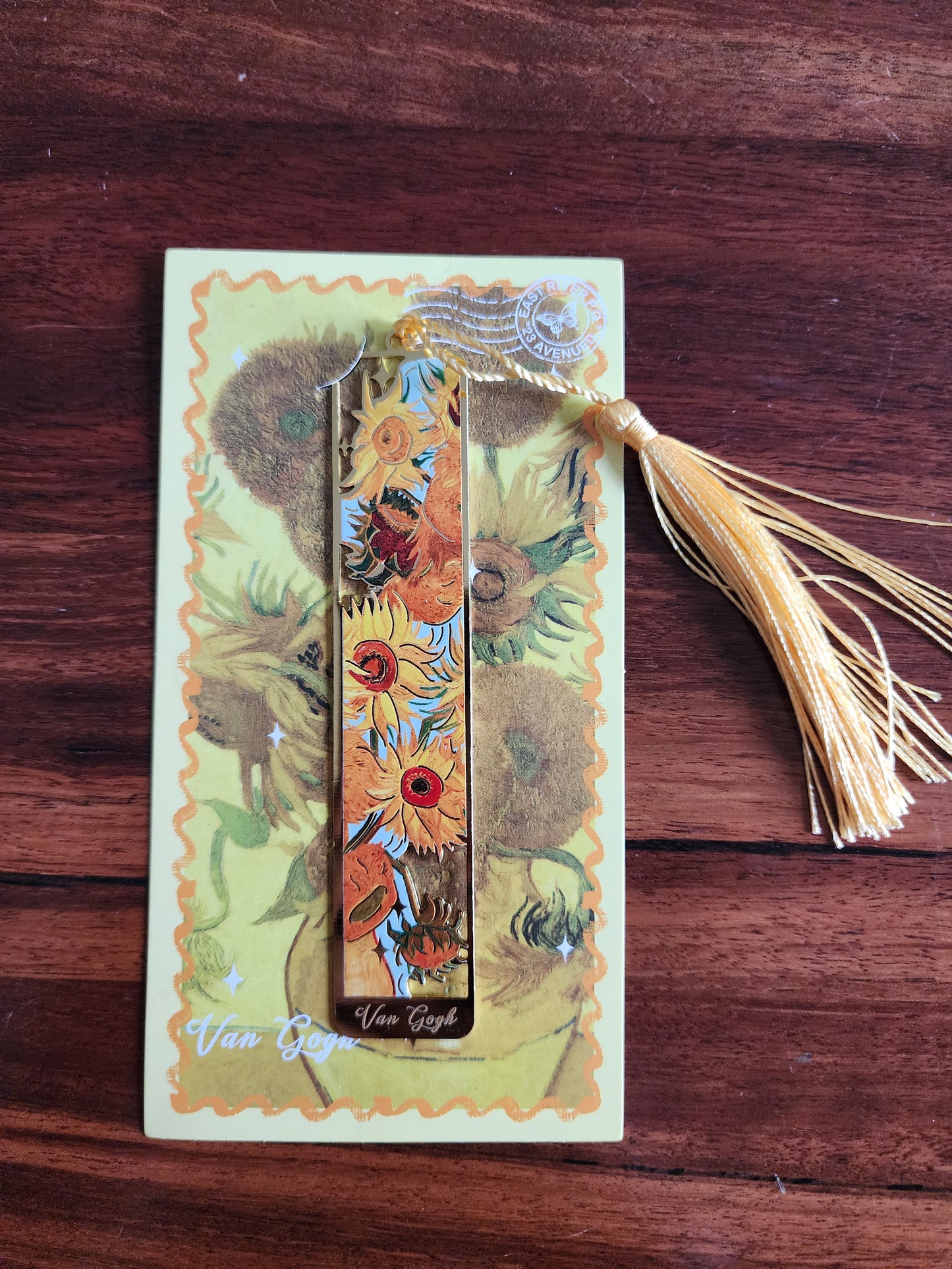 Painter's Series: Metal Bookmarks With Tassels