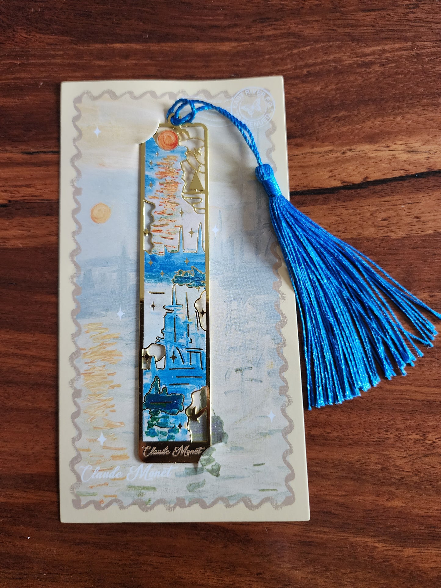 Painter's Series: Metal Bookmarks With Tassels