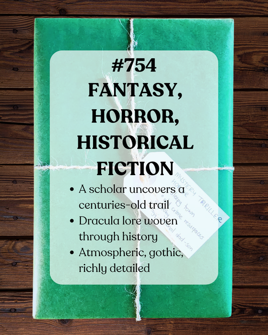 Book 754 - Fantasy, Horror, Historical Fiction