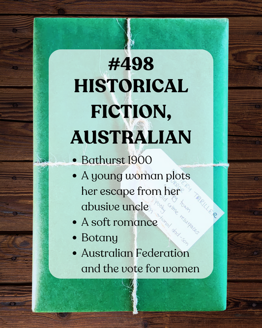 Book 498 - Historical Fiction, Australian