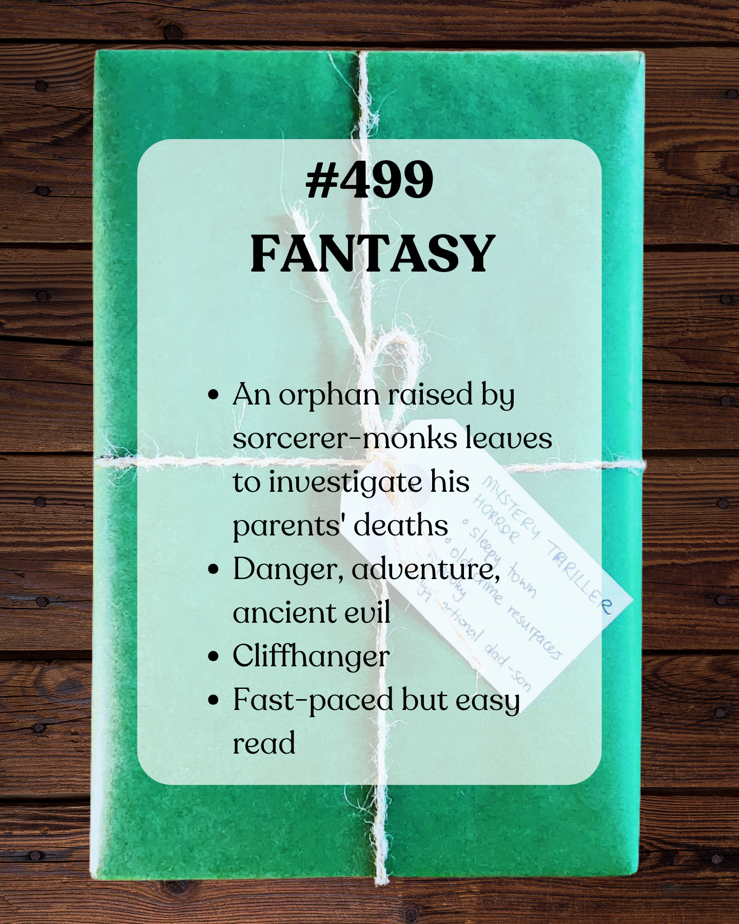Book 499 - Fantasy
