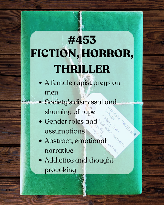 Book 453 - Fiction, Horror, Thriller