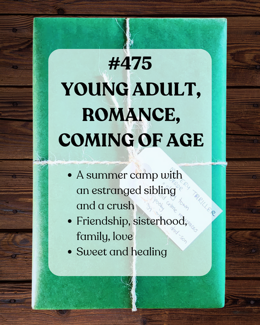 Book 475 - Young Adult, Romance, Coming of Age