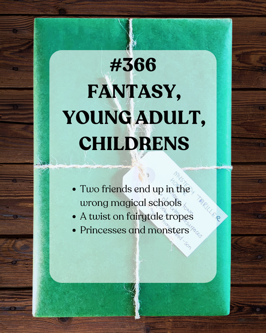 Book 366 - Fantasy, Young Adult, Childrens