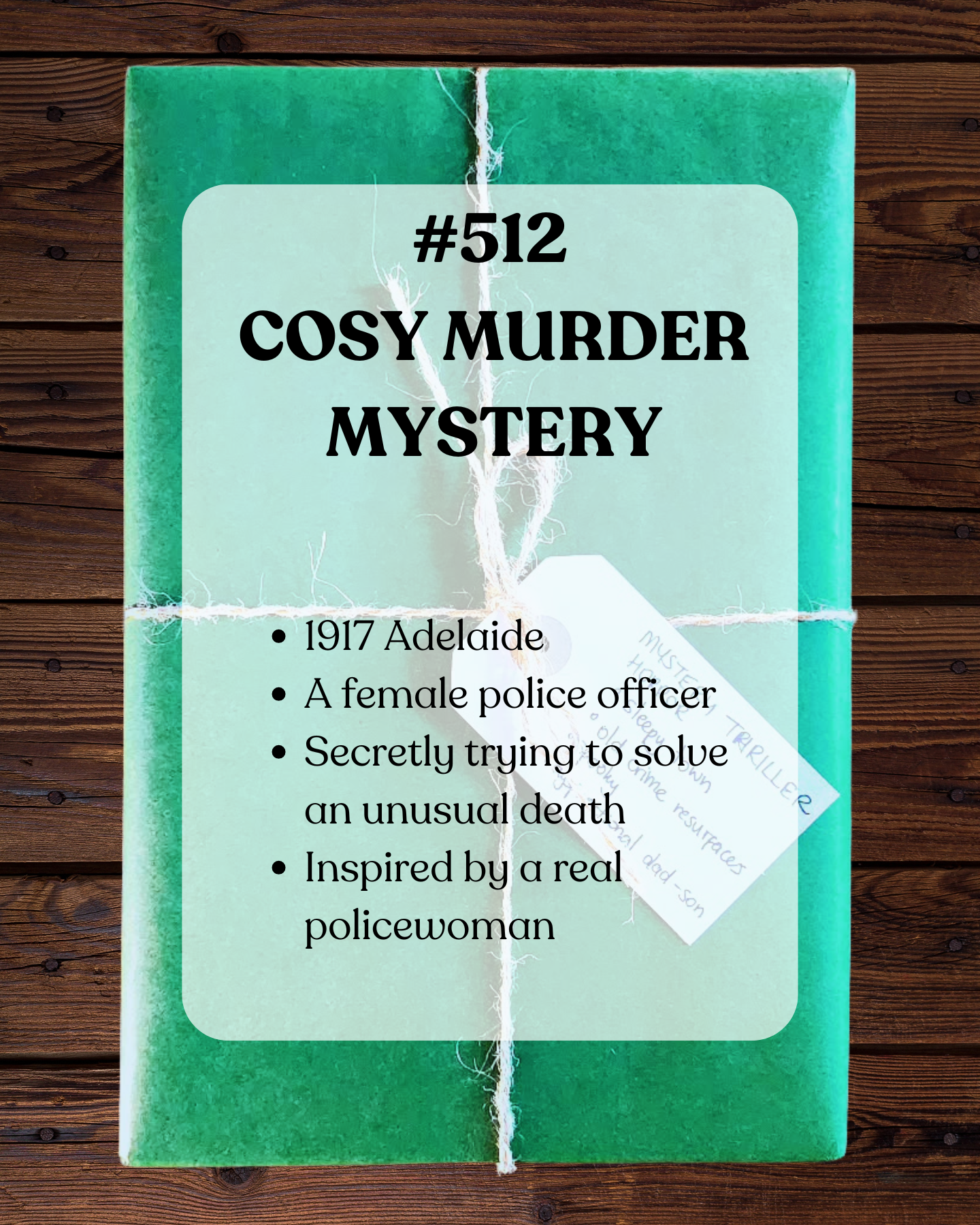 Book 512 - Cosy Murder Mystery