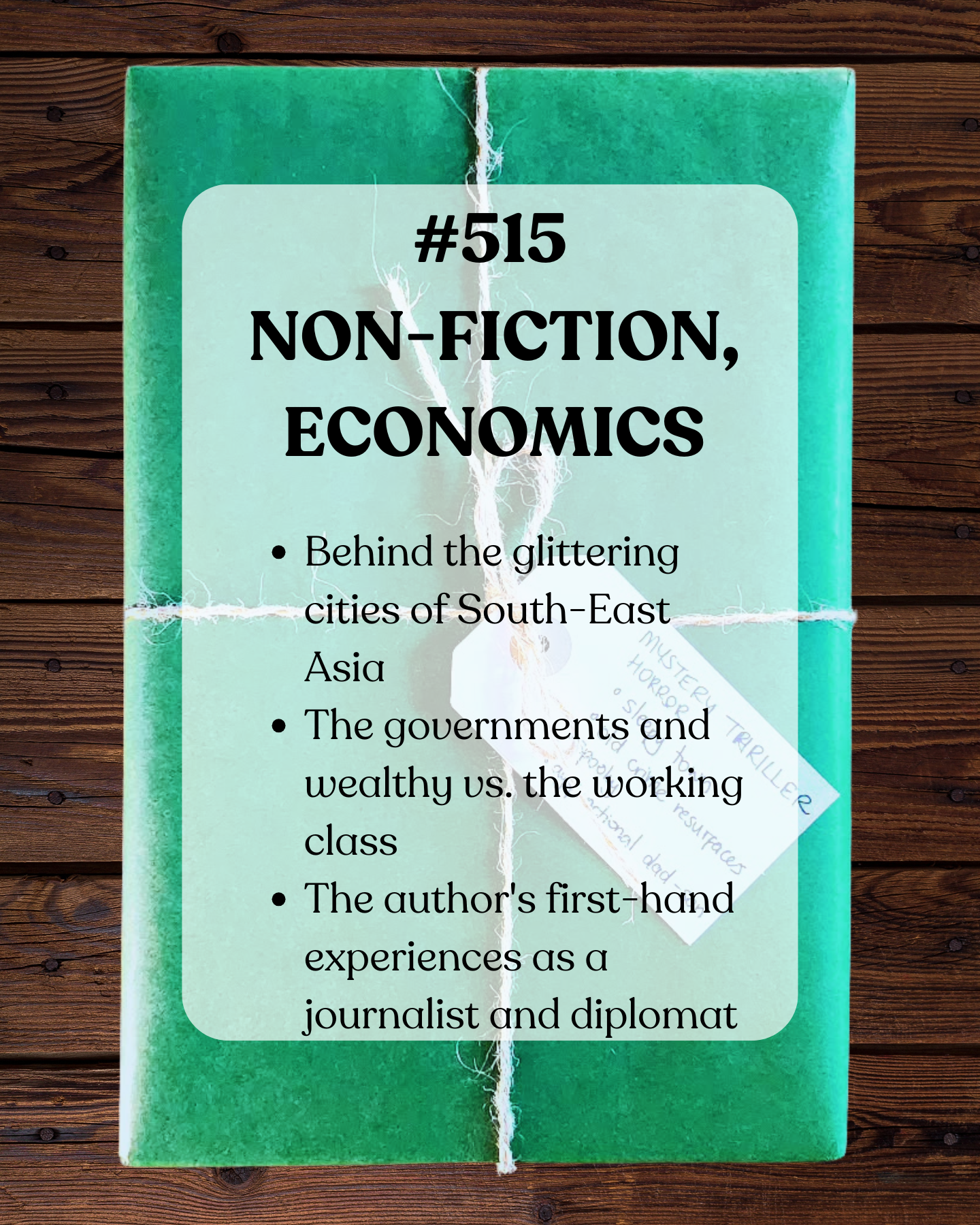 Book 515 - Non-Fiction, Economics