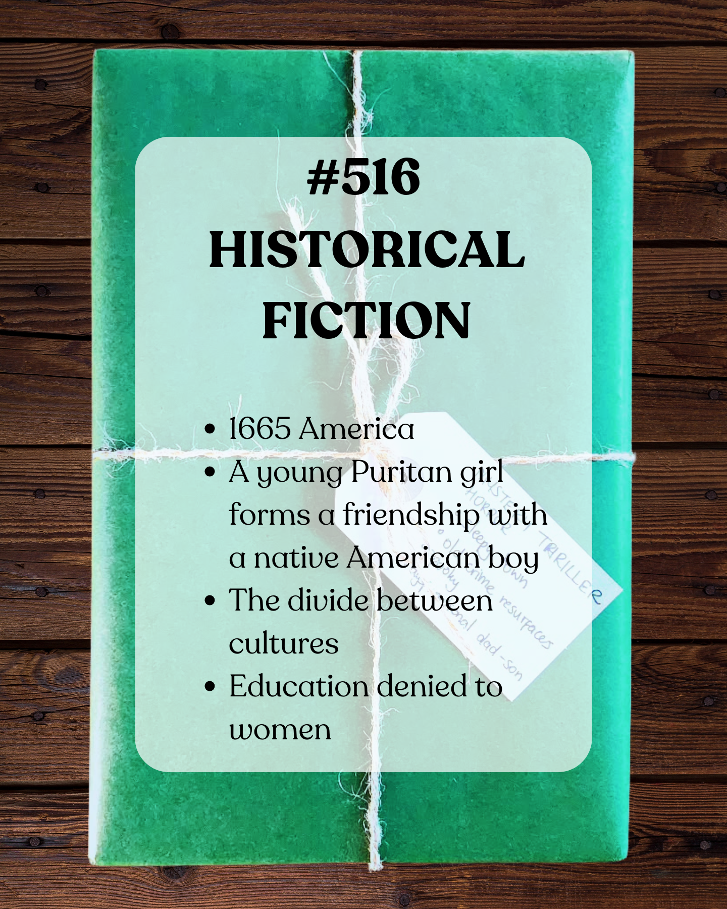 Book 516 - Historical Fiction