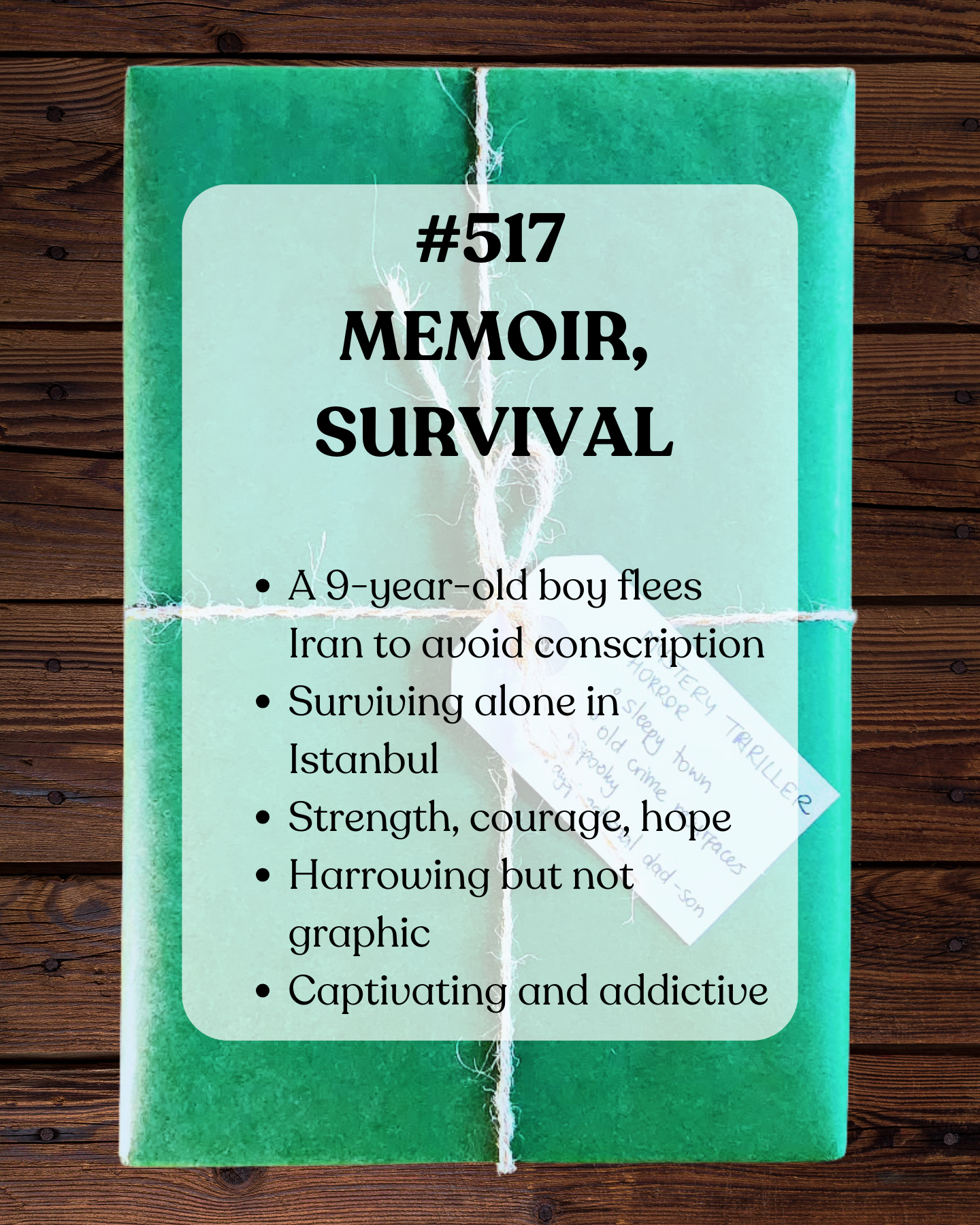Book 517 - Memoir, Survival