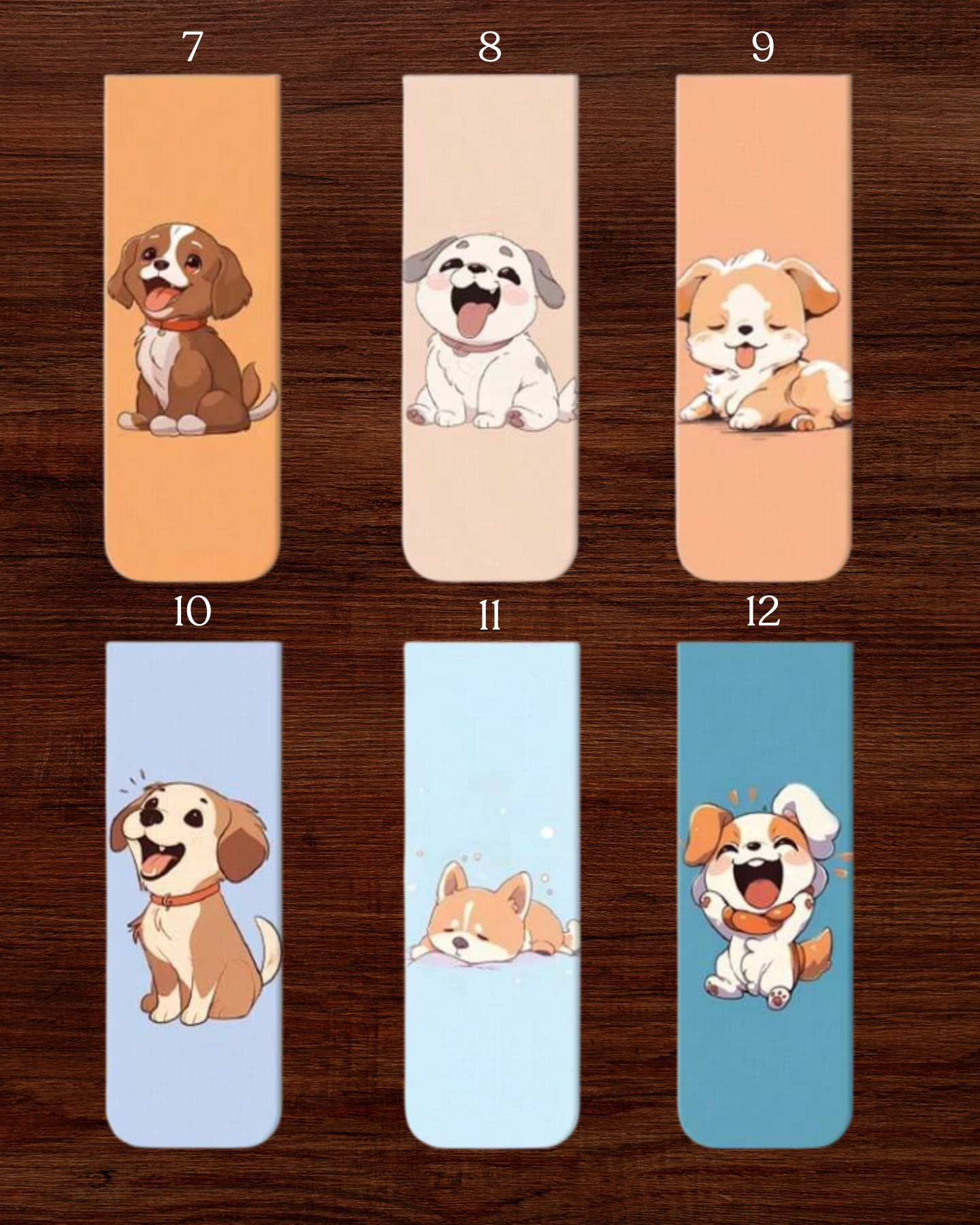 Puppy Tales Magnetic Bookmarks