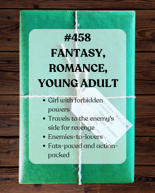 Book 458 - Fantasy, Romance, Young Adult