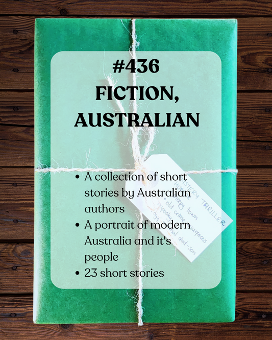 Book 436 - Fiction, Australian
