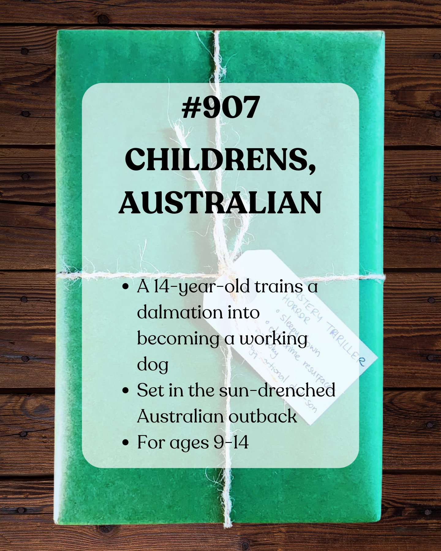 Book 907 - Childrens, Australian