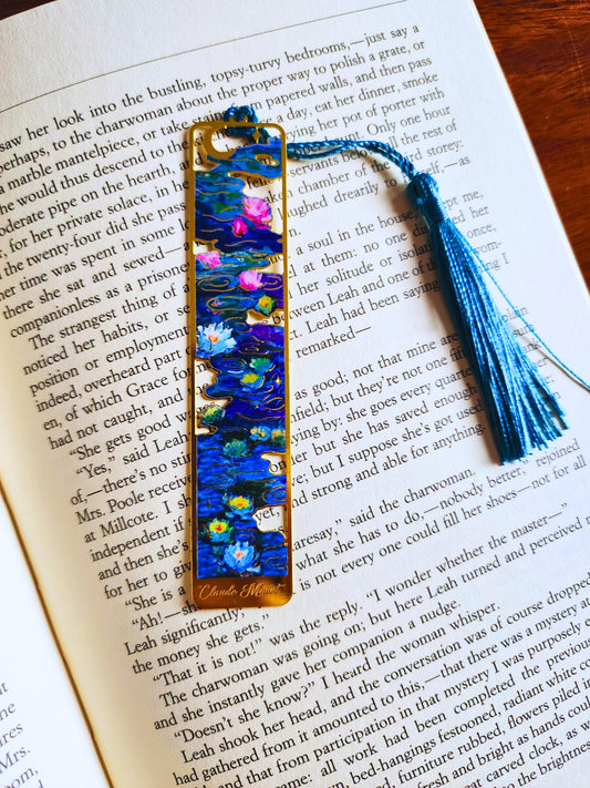 Painter's Series: Metal Bookmarks With Tassels