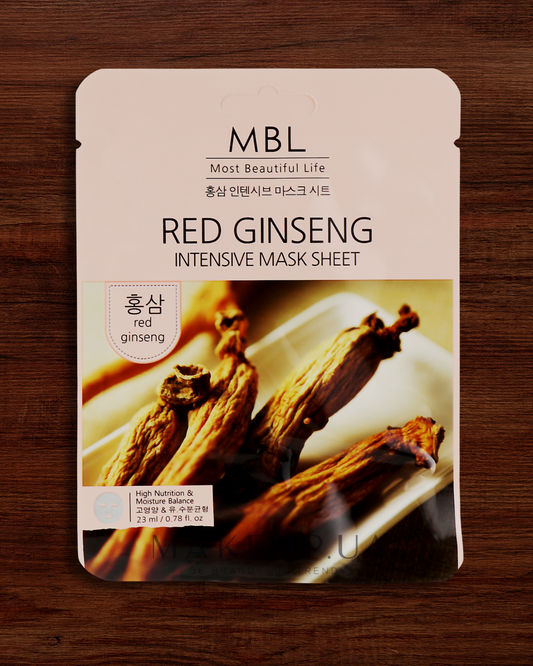 MBL Red Ginseng Intensive Sheet Mask